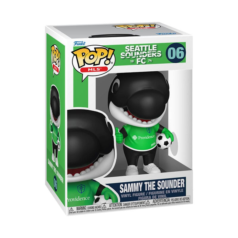 MLS POP! Sports Vinyl Figure Sounders- Sammy the Sounder 9 cm 1