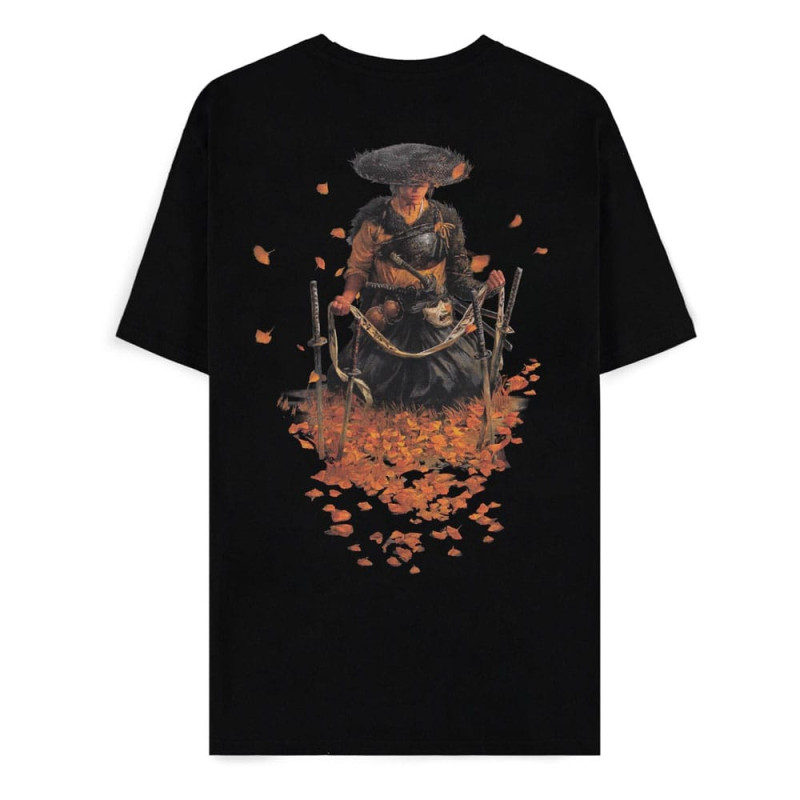 Ghost of Yotei T-Shirt Samurai Black Size XL 1