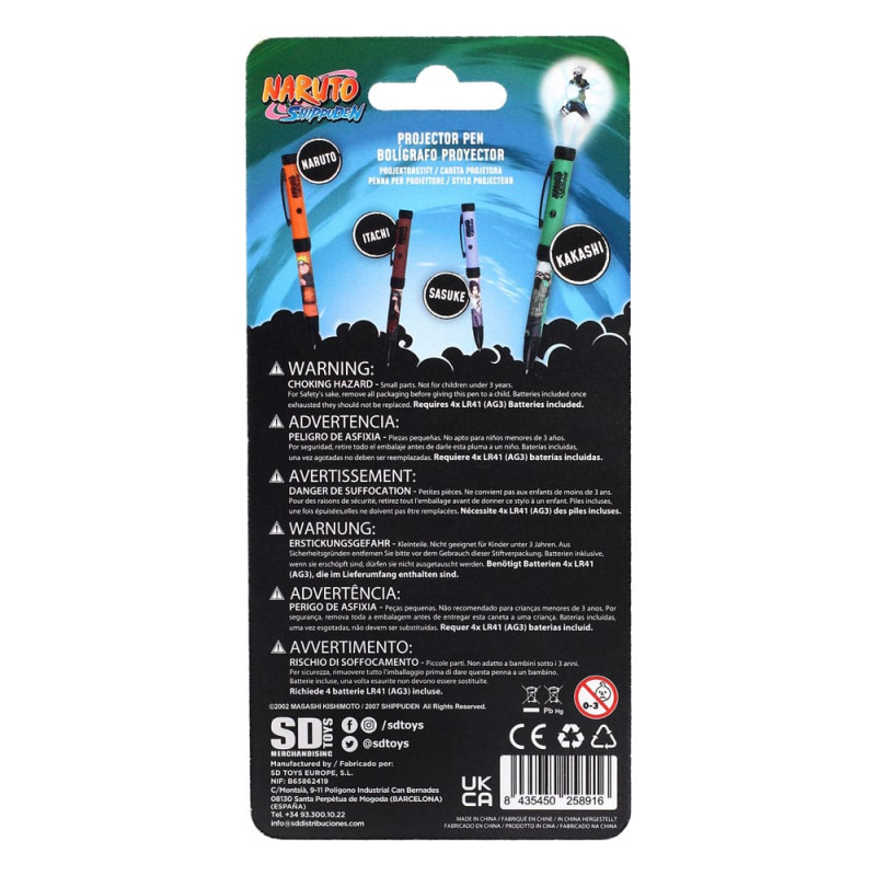 Naruto Shippuden Pen with Light Projector Kakashi 5