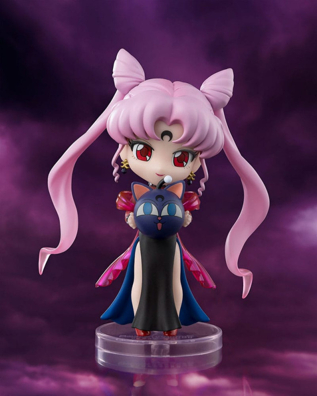 Pretty Guardian Sailor Moon R Figuarts mini Action Figure Black Lady 9 cm 4