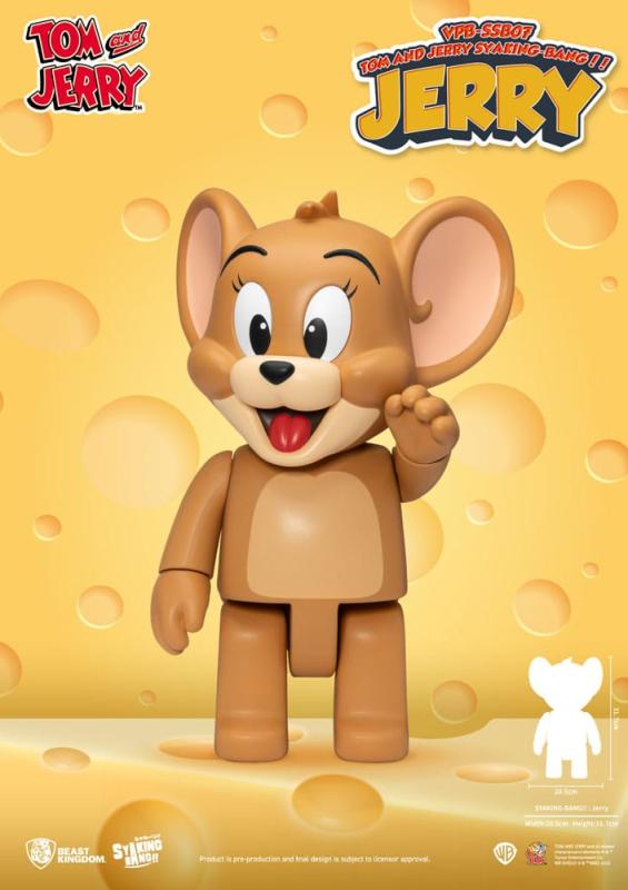 Tom & Jerry Syaking Bang PVC figure Jerry 30 cm 3