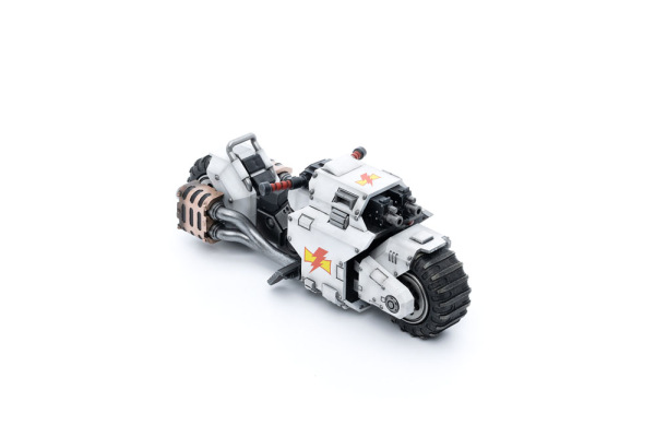 Warhammer 40k Vehicle 1/18 White Scars Raider-pattern Combat Bike 22 cm 3