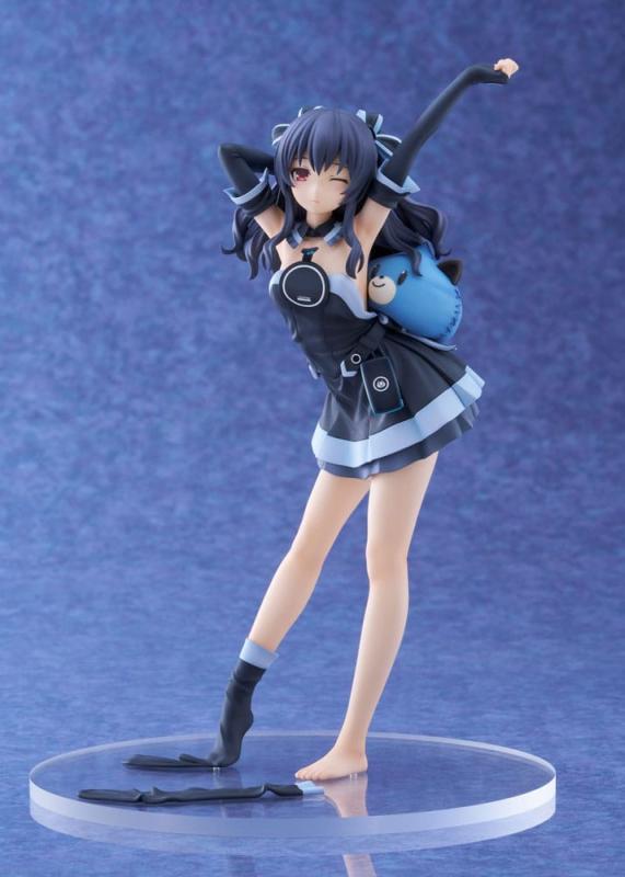 Hyperdimension Neptunia Statue 1/8 Neptunia Uni Wake Up Overseas Edition 20 cm