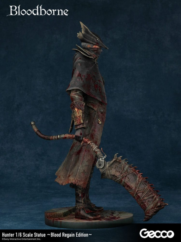 Bloodborne The Old Hunters PVC Statue 1/6 Hunter Blood Regain Edition 32 cm 3