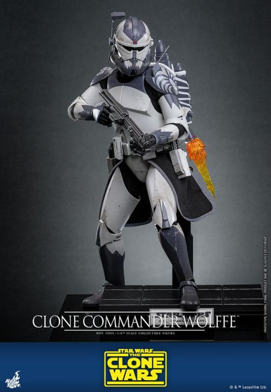 Star Wars: The Clone Wars Action Figure 1/6 Clone Commander Wolffe 30 cm 6