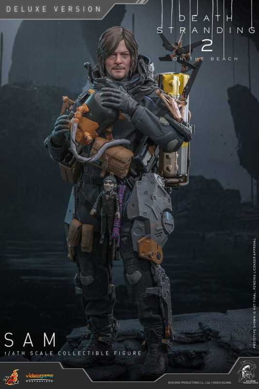 Death Stranding 2: On the Beach Videogame Masterpiece Action Figure 1/6 Sam (Deluxe Version) 31 cm 2