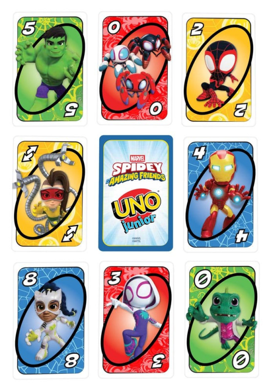 Spidey & His Amazing Friends UNO Junior Card Game 7