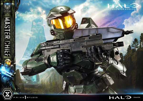 Halo Ultimate Premium Masterline Series Statue 1/4 Campaign Evolved Master Chief 78 cm 5