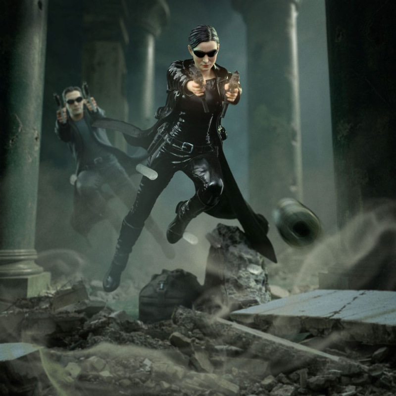 The Matrix Art Scale Statue 1/10 Trinity 22 cm 12