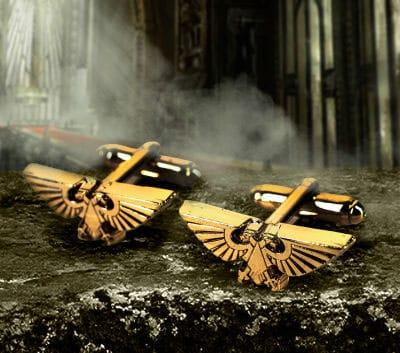 Warhammer 40,000 Cufflinks Imperium 8