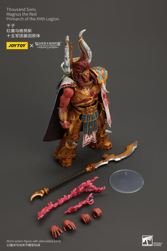 Warhammer The Horus Heresy Action Figure 1/18 Thousand sons Magnus the Red Primarch of the XVth Legi 3