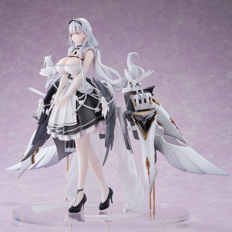 Azur Lane PVC Figure 1/6 Shira Heavy Armament Ver. 26 cm 4