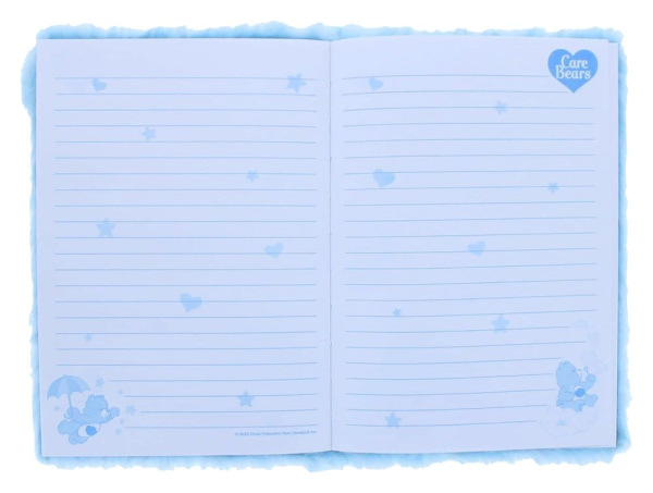 Care Bears Plush Notebook Blue 1