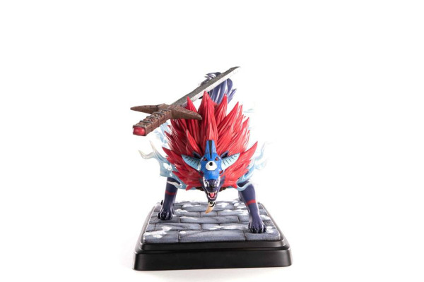Okami Statue Oki (Wolf Form) 35 cm 2