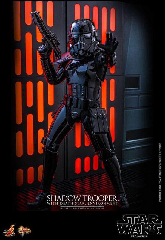 Star Wars Movie Masterpiece Action Figure 1/6 Shadow Trooper with Death Star Environment 30 cm