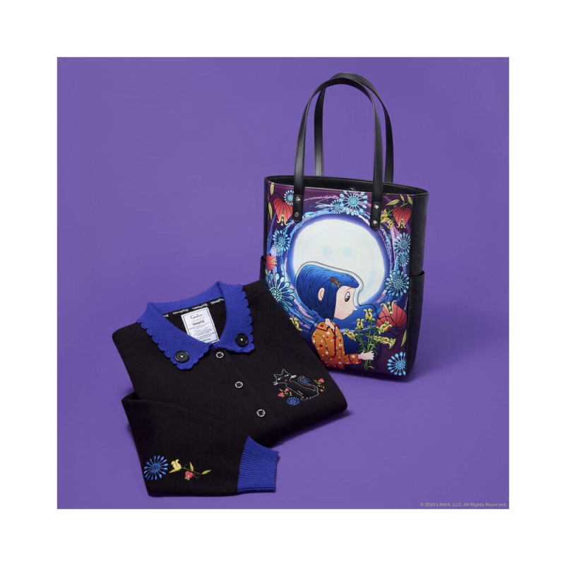 Pixar by Loungefly Cardigan Unisex Collared Cat Dragonfly Size M 3