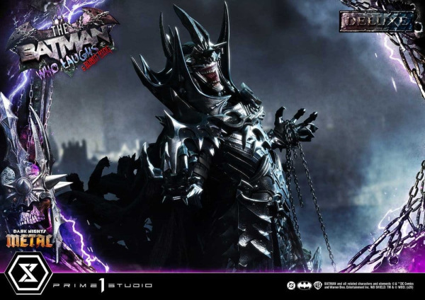 DC Comics Museum Masterline Statue 1/3 Dark Nights: Death Metal The Batman Who Laughs & Robin King D 4