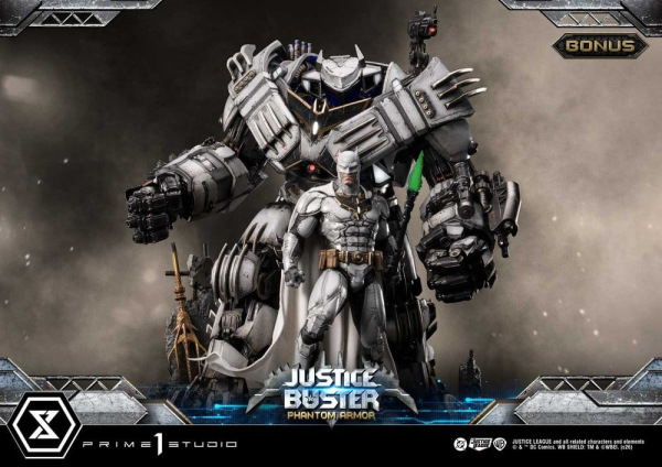 DC Comics Ultimate Museum Masterline Statue Justice Buster: Phantom Armor (Design By Josh Nizzi) Ult 4