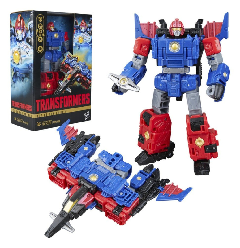 Transformers Age of the Primes Voyager Class Action Figure The Thirteen: Nexus Prime 16 cm 2