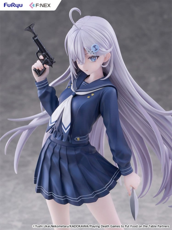Playing Death Games to Put Food on the Table PVC Figure 1/7 Yuki School Uniform Ver. 24 cm 2