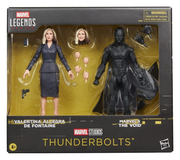 Thunderbolts Marvel Legends Action Figure 2-Pack Valentina Allegra de Fontaine & Marvel's The Void 1 13