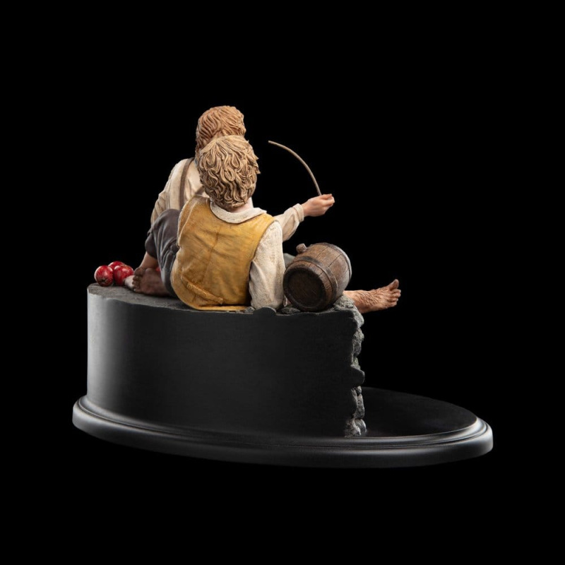 The Lord of the Rings Mini Statue Merry and Pippin 12 cm 5
