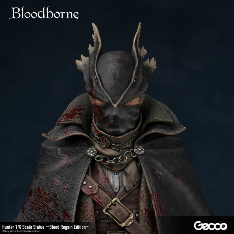 Bloodborne The Old Hunters PVC Statue 1/6 Hunter Blood Regain Edition 32 cm 4