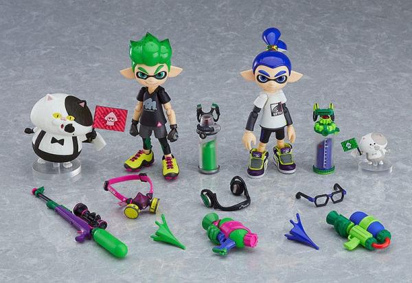 Splatoon/Splatoon 2 Figma Action Figure Splatoon Boy DX Edition 10 cm 11