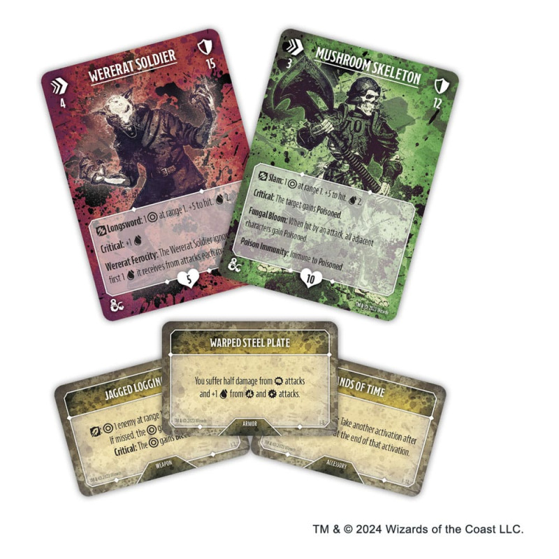 Dungeons & Dragons Game Expansion Onslaught Starter Set - Tendrils of the Lichen Lich *English Versi 1