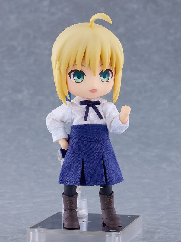 Fate/stay night Nendoroid Doll Action Figure Saber: Casual Outfit Ver. 14 cm 3