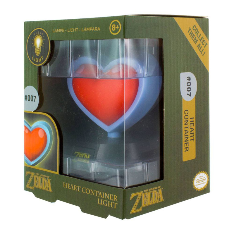 Legend of Zelda 3D Light Heart Container 10 cm 1