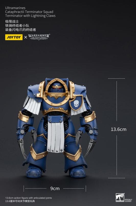 Warhammer The Horus Heresy Action Figure 1/18 Ultramarines Cataphractii Terminator Squad Terminator 8