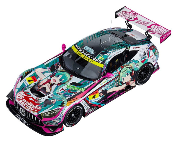 Hatsune Miku GT Project Vehicle 1/18 Good Smile Hatsune Miku AMG 2020 SUPER GT Okayama Test Ver. 26