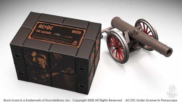 AC/DC Rock Ikonz On Tour Statues Cannon "For Those About to Rock" 6