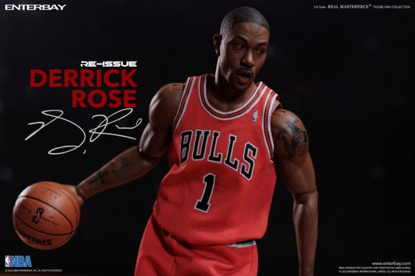 NBA Collection Real Masterpiece Action Figure 1/6 Derrick Rose Limited Retro Edition 30 cm