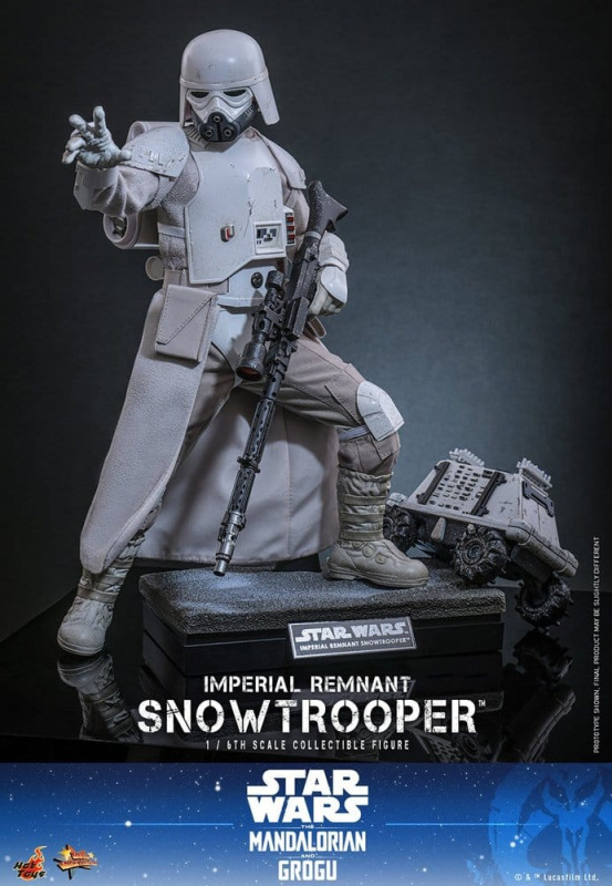 Star Wars: The Mandalorian & Grogu Movie Masterpiece Action Figure 1/6 Imperial Remnant Snowtrooper 9