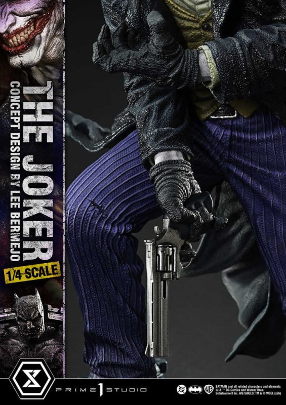 DC Comics Ultimate Premium Masterline Series Statue 1/4 The Joker (Concept Design by Lee Bermejo) 53 12