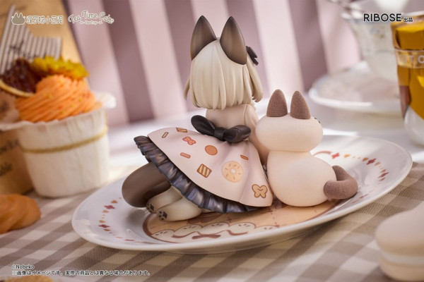 Decorated Life Collection PVC Statue Tea Time Cats x Siamese Cat Azuki-san Friendship Collaboration 7
