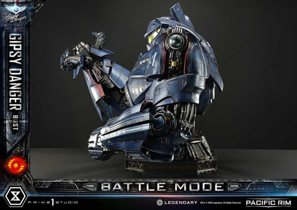 Pacific Rim Life Size Bust 1/1 Gipsy Danger Battle Mode 75 cm 9