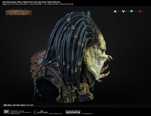 Wolf Predator Life-Size Bust - CoolProps 2