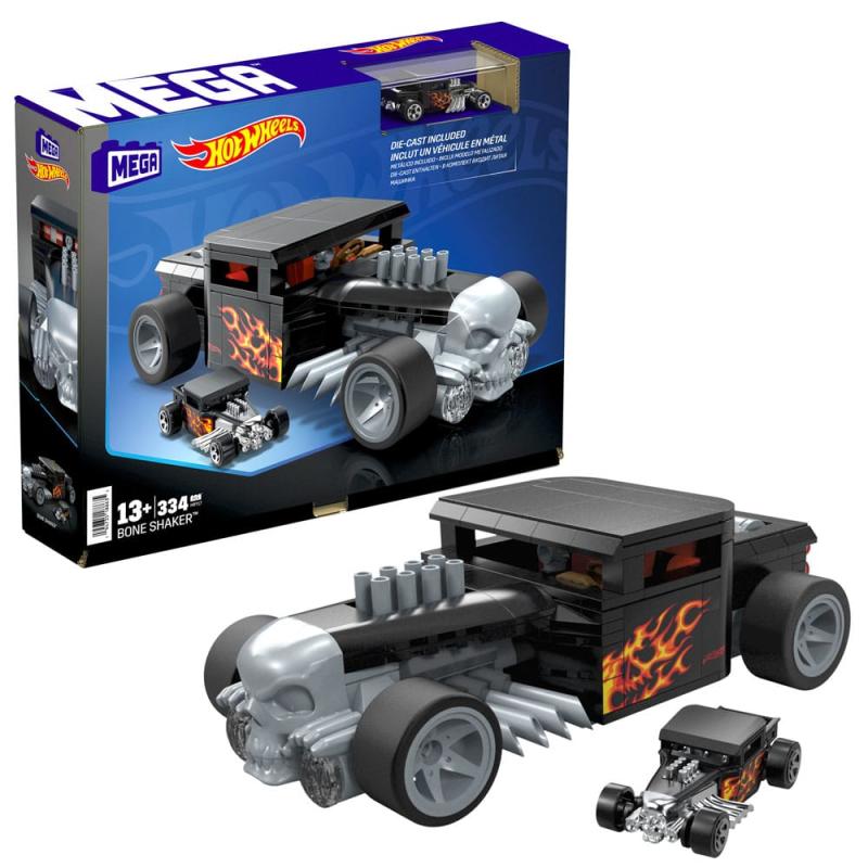 Hot Wheels MEGA Construction Set 1/24 Bone Shaker 20 cm