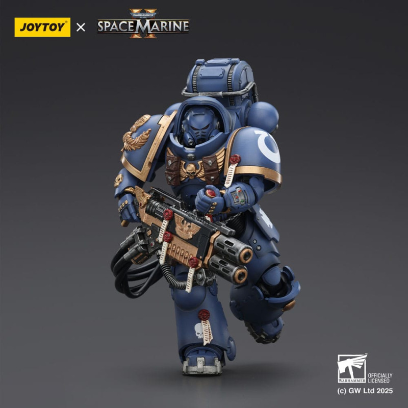 Warhammer 40,000: Space Marine 2 Action Figure Ultramarines Heavy Artificer Armor with Relic Multi-M 3