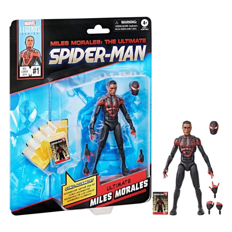 Miles Morales: The Ultimate Spider-Man Marvel Legends Action Figure Ultimate Miles Morales 15 cm 10