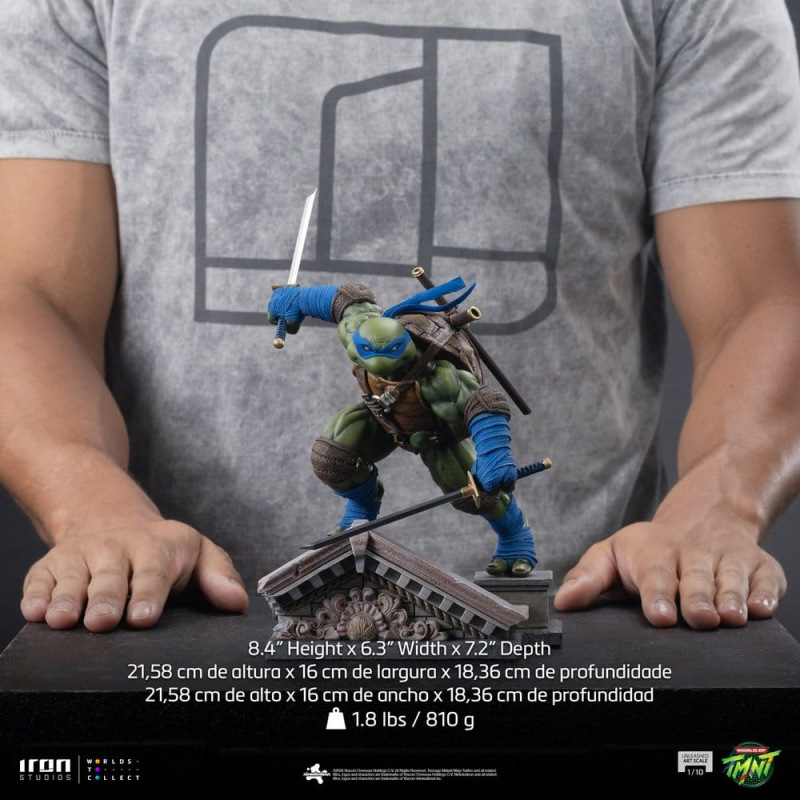 Teenage Mutant Ninja Turtles Art Scale Statue 1/10 Leonardo Unleashed 22 cm 10