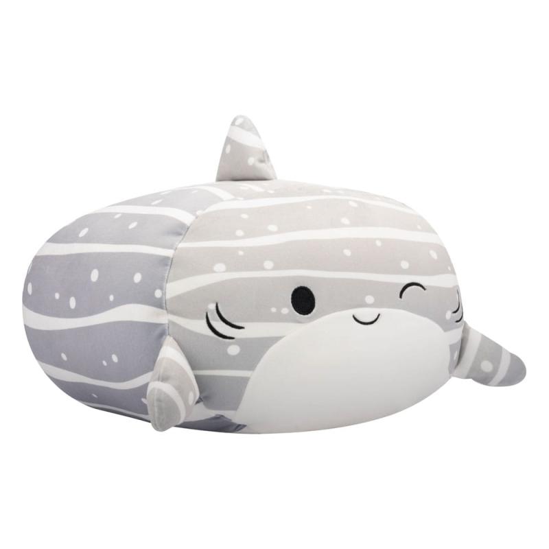 Squishmallows Plush Figure Grey Striped Whale Shark Sachie 30 cm