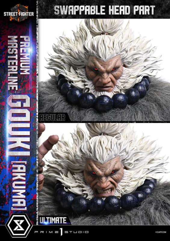 Street Fighter 6 Premium Masterline Series Statue 1/4 Akuma Ultimate Version 69 cm 8