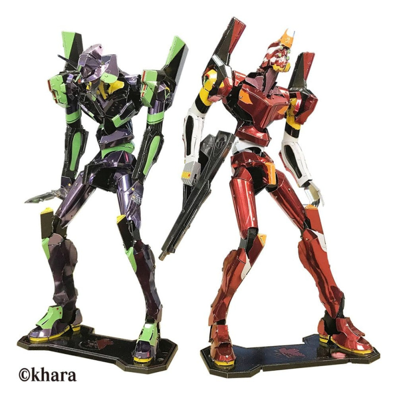 Evangelion Metallic Nano Plastic Model Unit 02 17 cm 2