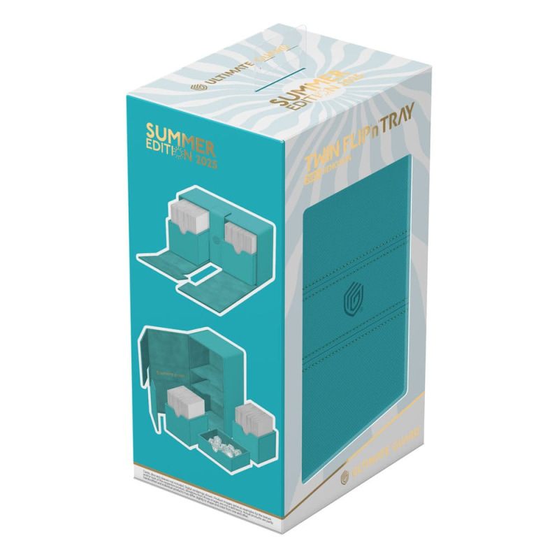 Ultimate Guard Twin Flip'n'Tray 200+ Xenoskin "Summer Edition 2025" - Lagoon 7