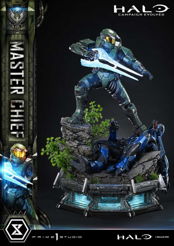 Halo Ultimate Premium Masterline Series Statue 1/4 Campaign Evolved Master Chief 78 cm 11