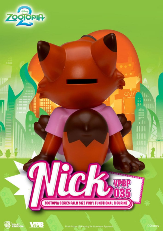 Zootopia Piggy Vinyl Bank Nick 15 cm 4